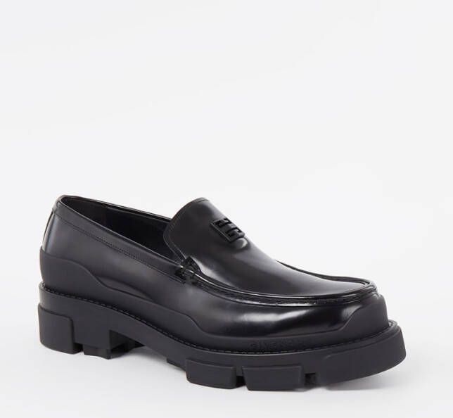 Givenchy Terra loafer van leer met logo