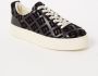 Guess Dames Camrio Platform Zwart Multilogo Sneakers Zwart Dames - Thumbnail 3