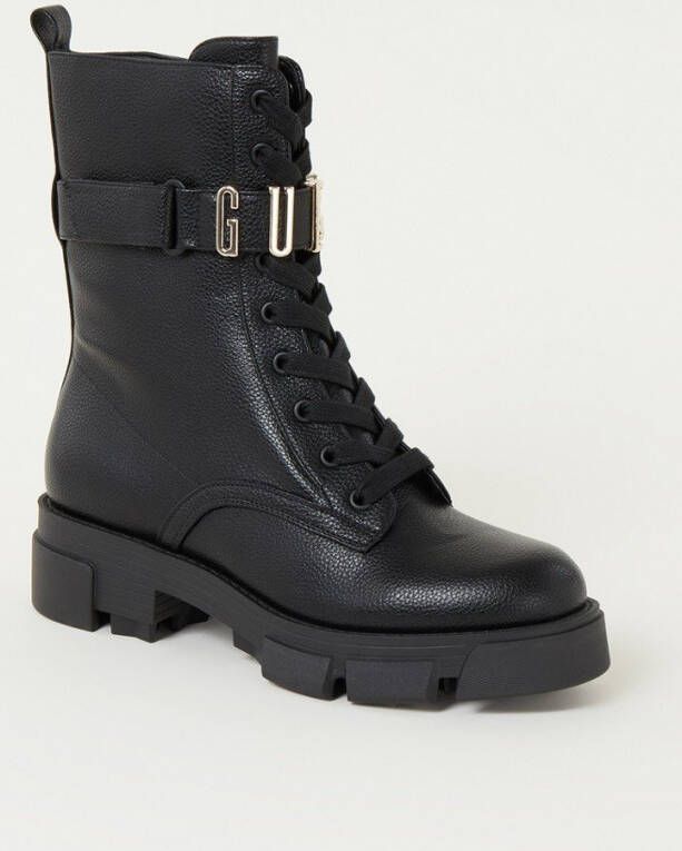 Guess Madox biker boot met logo