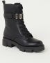 Guess Dames Enkellaarzen Herfst Winter Collectie Black Dames - Thumbnail 4