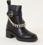 GUESS Parsle Enkellaarsjes Enkelboots met rits Dames Zwart - Thumbnail 3