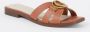 Guess Comfortabele Pantoffels voor Dagelijks Gebruik Brown Dames - Thumbnail 2