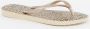 HAVAIANAS Teenslippers Dames Slim Animals Maat: 41 Materiaal: Rubber Kleur: Goud - Thumbnail 6