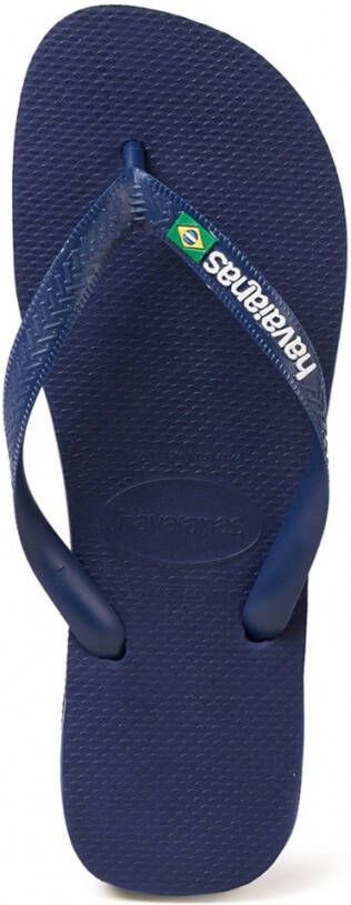 Havaianas Brasil slipper met logo