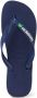 Havaianas Teenslippers Brasil Logo zomerschoen slippers poolslides met logo-opschrift - Thumbnail 6