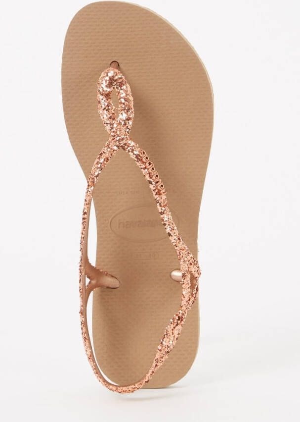 HAVAIANAS Teenslippers Dames Luna Premium Ii Maat: 37 Materiaal: Rubber Kleur: Roze - Foto 11