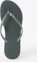 Havaianas Slim Crystal Sw II teenslippers olijfgroen - Thumbnail 3