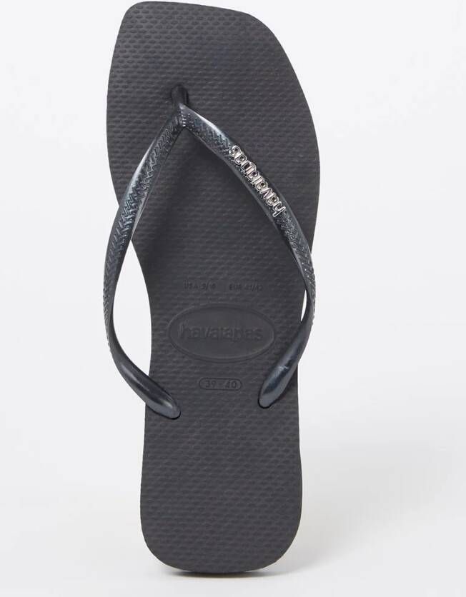 Havaianas Teenslippers SLIM SQUARE LOGO METALLIC