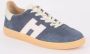 HOGAN Lage Sneakers Heren Cool Allacciato H Maat: 11 Materiaal: Suède Kleur: Blauw - Thumbnail 2
