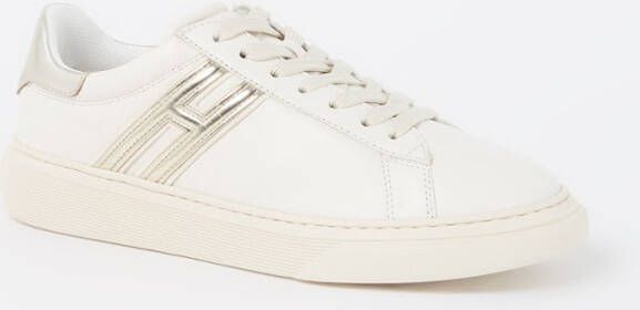 Hogan Sneakers van metallic leer met uitneembare binnenzool Multicolor Dames - Foto 4
