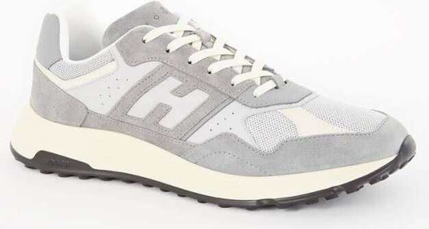 HOGAN Lage Sneakers Heren Hyperlight Allacciato Materiaal: Suède Kleur: Roze