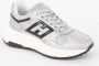 HOGAN Sneakers Dames Met Mesh Sneaker Maat: 41 Materiaal: Leer Kleur: Zilver - Thumbnail 2