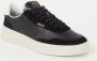 Hugo Boss Baltimore sneaker van leer met suède details - Thumbnail 1