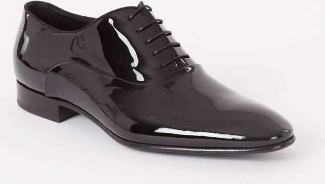 Hugo Boss Evening Oxford veterschoen van lakleer