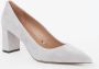 Boss Low-Top Sneakers Pumps Janet aus Veloursleder in grijs - Thumbnail 2