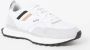 Hugo Boss Sportieve Stijl Witte Sneakers met Merks Kenmerkende Gestreepte Tape White Heren - Thumbnail 2