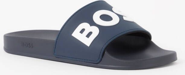 Hugo Boss Kirk slipper met logo