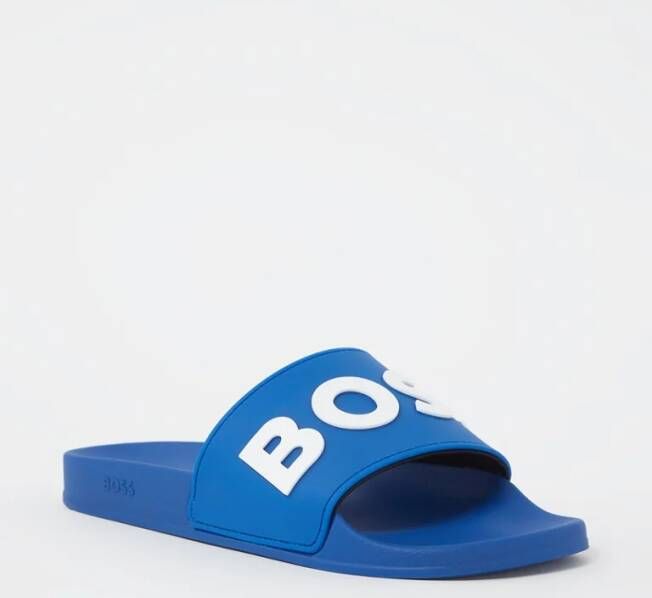 Hugo Boss Kirk slipper met logo