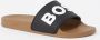 Hugo Boss Kirk slipper met logo - Thumbnail 1