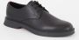 HUGO Leren derbyschoenen met blokhak model 'Lenner' - Thumbnail 1