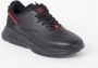 Hugo Boss Sportieve Stijl Leon Zwarte Sneakers Black Heren - Thumbnail 2