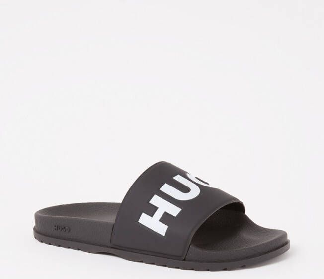 Hugo Boss Match It slipper met logo