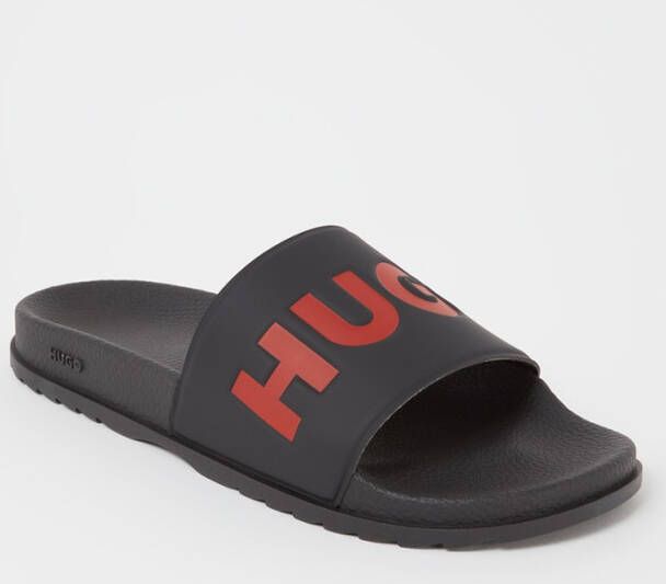 Hugo Boss Match It slipper met logo