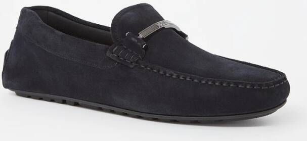 Hugo Boss Mocassin van suède