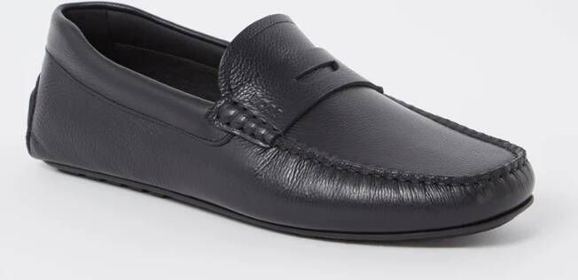 Hugo Boss Noel moccasin van leer