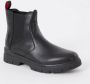 HUGO Chelsea boots van leer met treklus model 'Ryan' - Thumbnail 1