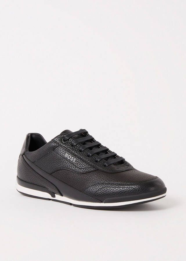 Hugo Boss Saturn sneaker van leer