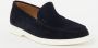 BOSS Sienne suède loafers donkerblauw - Thumbnail 2