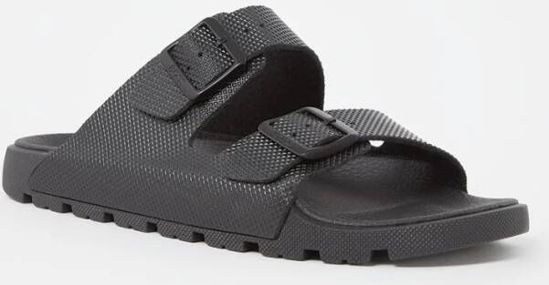 Hugo Boss Surfley slipper met structuur