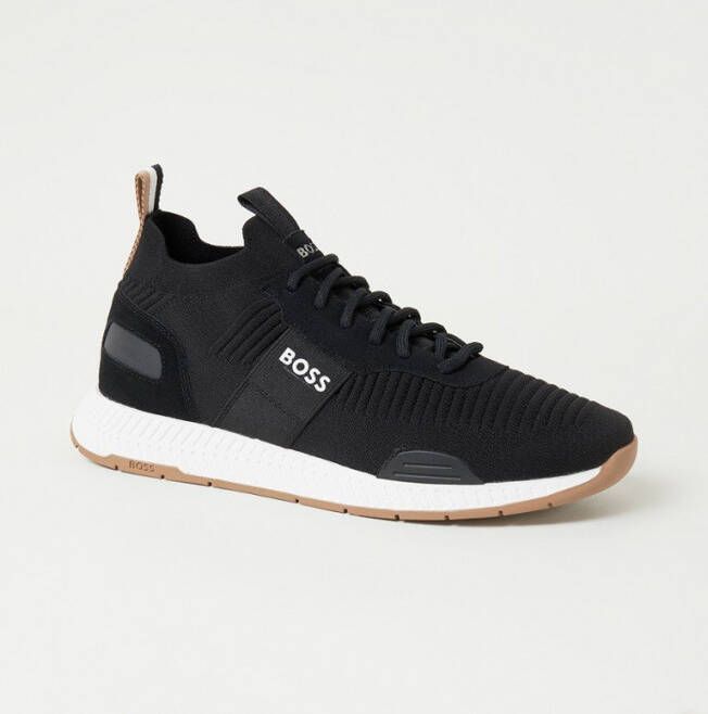 Boss Sneakers met labeldetails model 'Titanium_Runn' - Foto 6