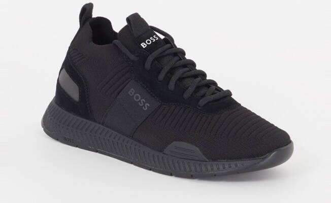 Boss Sneakers met labeldetails model 'Titanium_Runn' - Foto 7