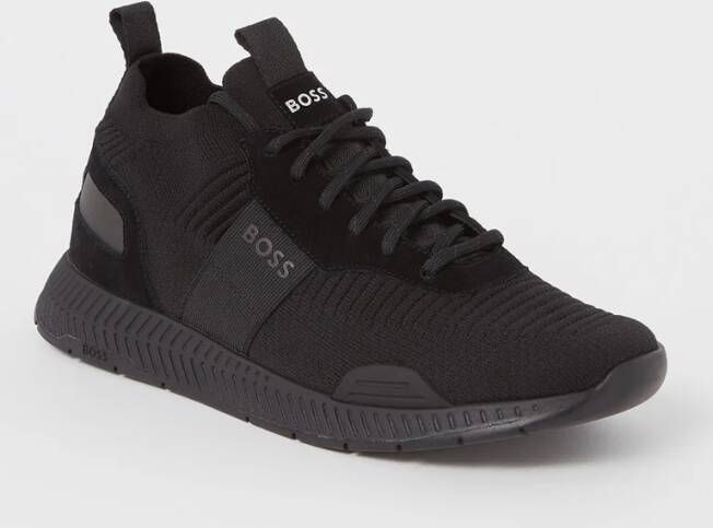 Boss Sneakers met labeldetails model 'Titanium_Runn' - Foto 2