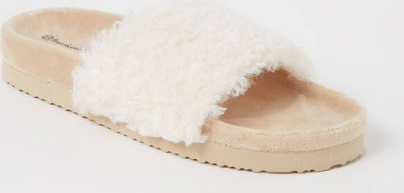 Hunkemöller Suze pantoffels van teddy