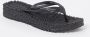 ILSE JACOBSEN Teenslippers Dames Cheerful13 Maat: 38 Materiaal: Rubber Kleur: Zwart - Thumbnail 5