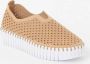 ILSE JACOBSEN Instappers Dames Tulip3373 Maat: 36 Materiaal: Textiel Kleur: Beige - Thumbnail 6