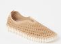 Ilse Jacobsen Instappers Dames Instapschoenen Damesschoenen Canvas Tulip3275 Camel - Thumbnail 5