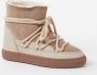 INUIKII Enkellaarsjes Dames Outdoor Snowboots Damesschoenen Suède Classic Sneaker Beige - Thumbnail 3