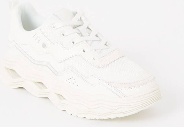 IRO Wave sneaker met leren details