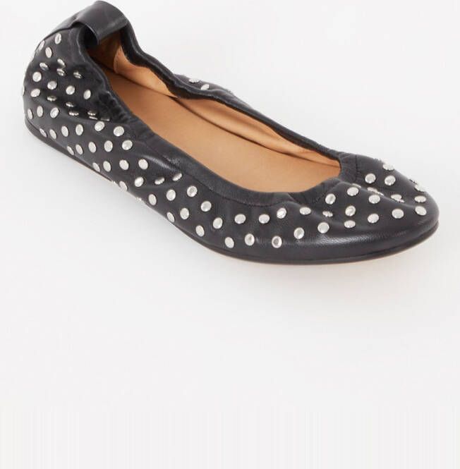 Isabel marant Belna ballerina van lamsleer met studs - Foto 4