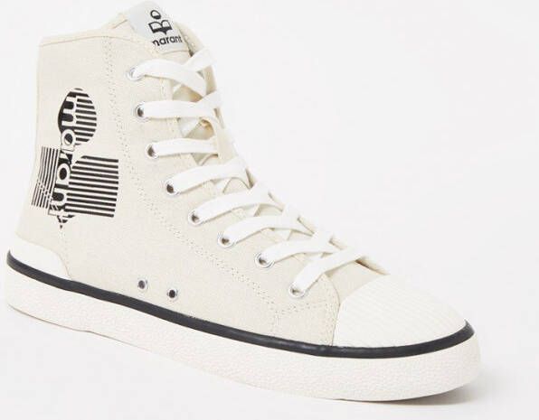 Isabel marant Benkeen sneaker van canvas met logo