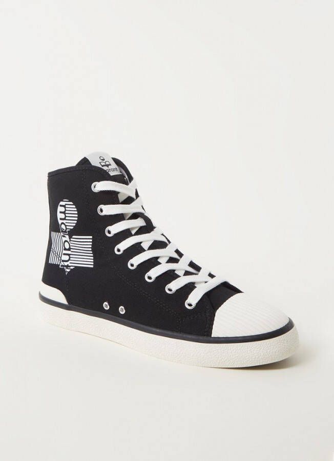 Isabel marant Benkeen sneaker van canvas met logo