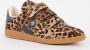 Isabel marant Beth sneaker van leer met panterprint - Thumbnail 1