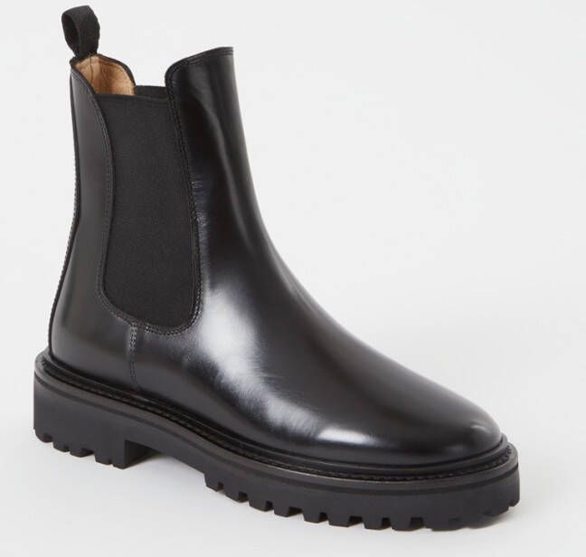 Isabel marant Castay chelsea boot van kalfsleer