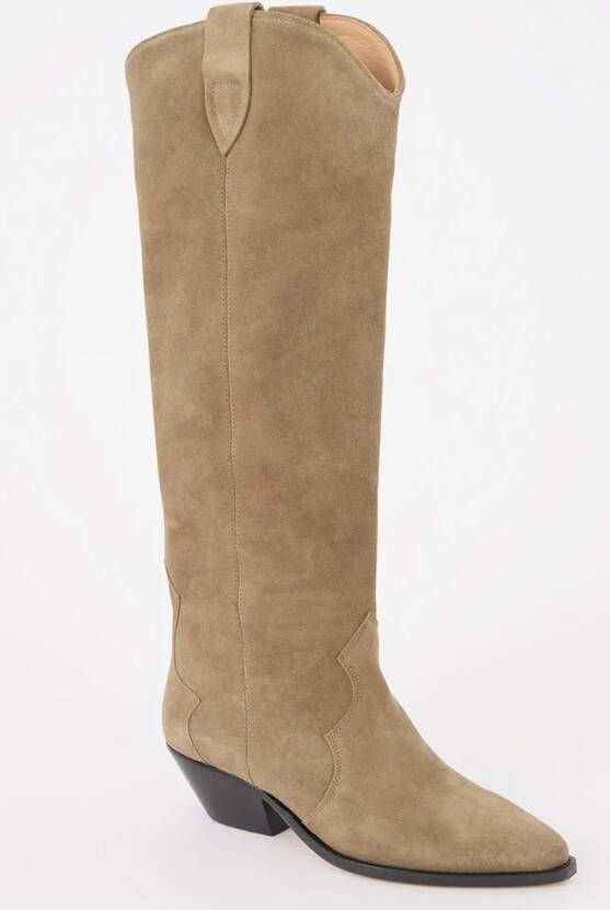 Isabel marant Denvee suède cowboy laarzen Brown Dames - Foto 3