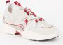 Isabel marant Zilveren en Rode Kindsay Lage Sneakers Gray Dames - Thumbnail 2