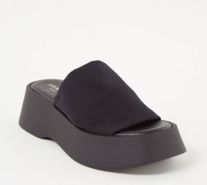 Jonak Eddy slipper met plateauzool